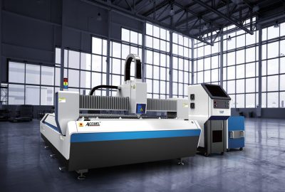 IPG Serat 500W Mesin Pemotong Laser CNC kanggo Mesin Motong Laser Tube Logam